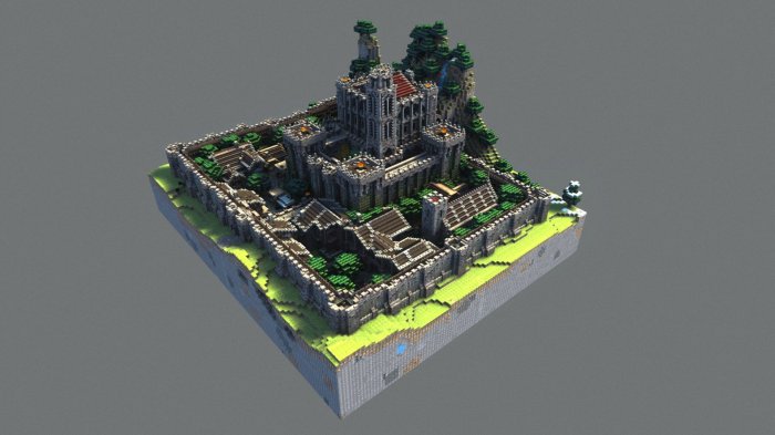 3D Minecraft Building and Design