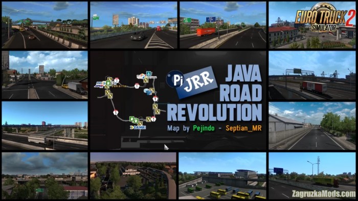 Map JRR v0.5 ETS2 Java Road Revolution: Ekspansi Peta Jawa